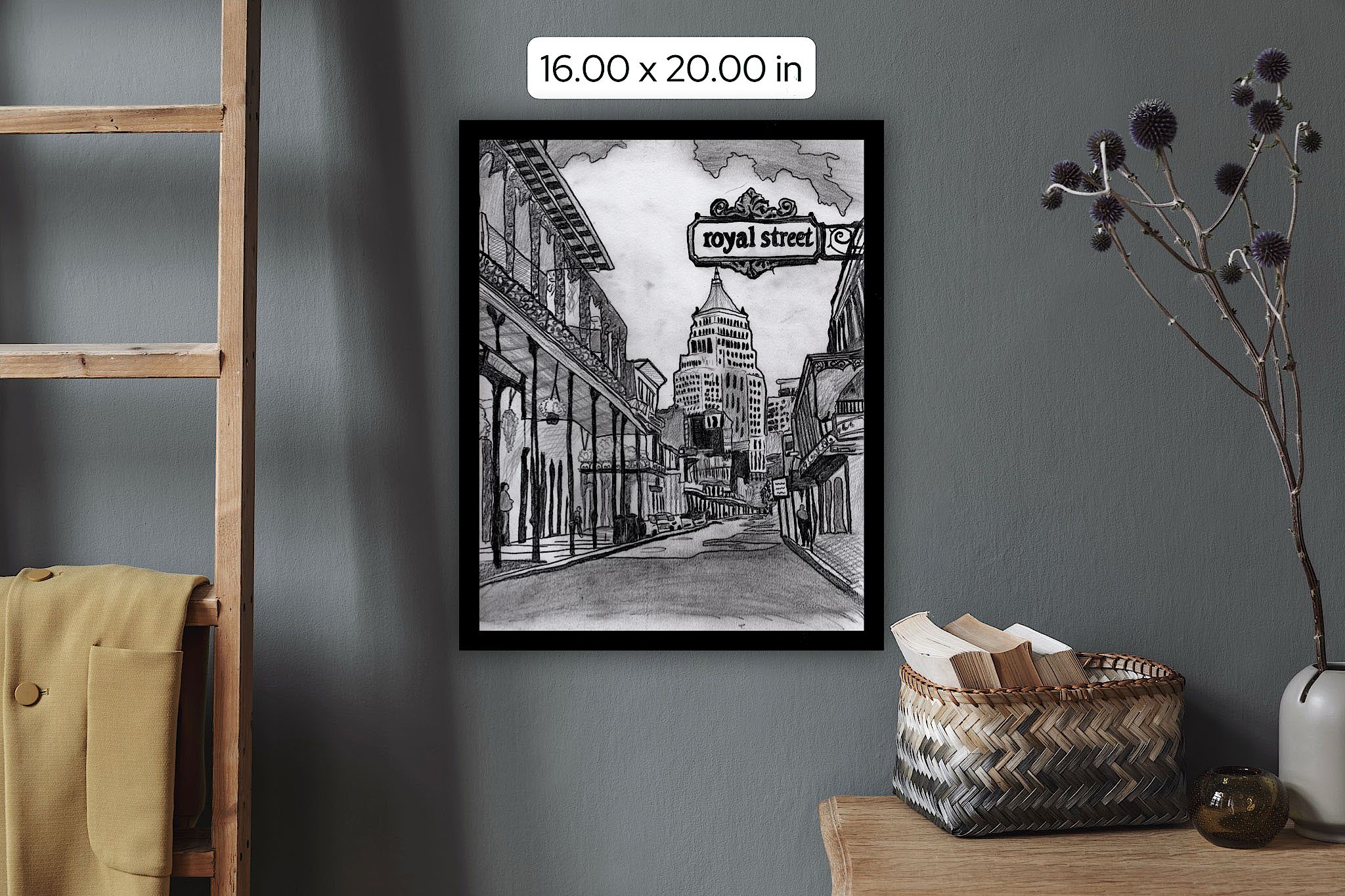 Looking Down Royal Street