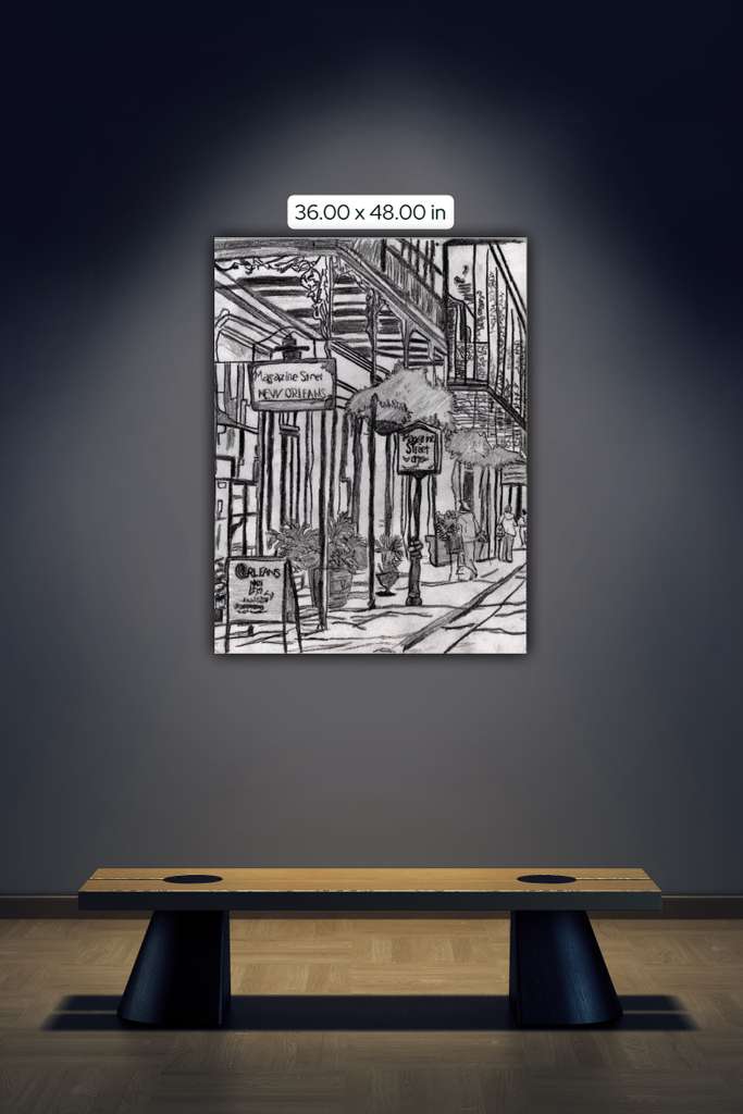 Magazine Street in New Orleans.