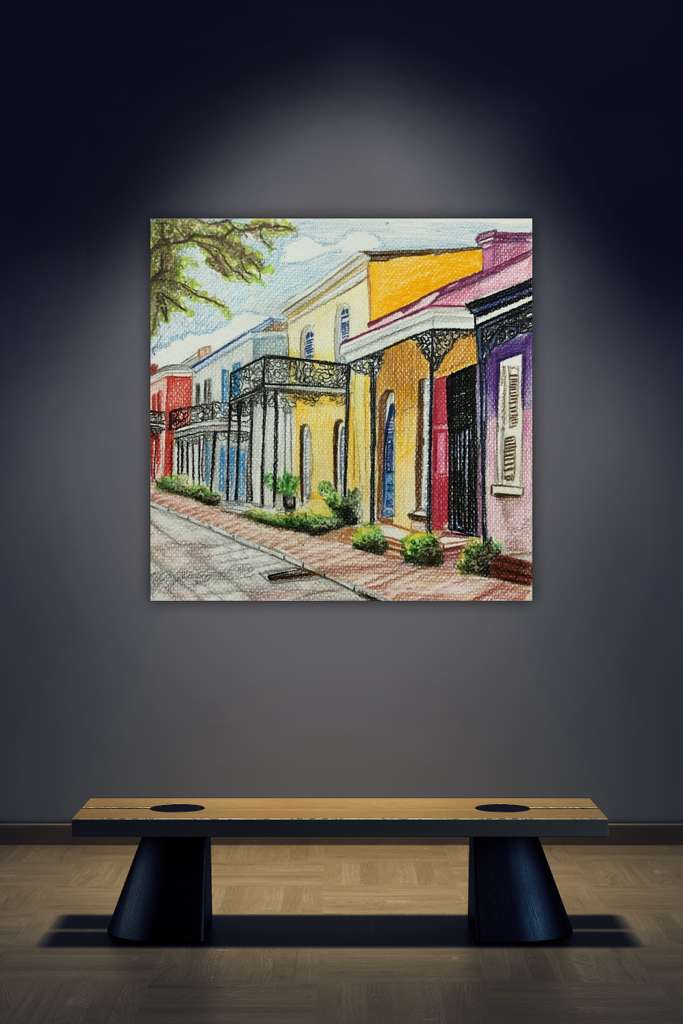 New Orleans French Quarter.