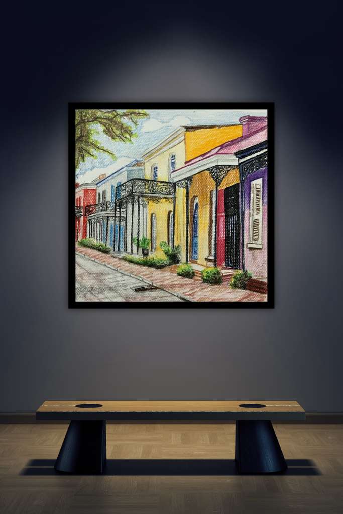 New Orleans French Quarter.