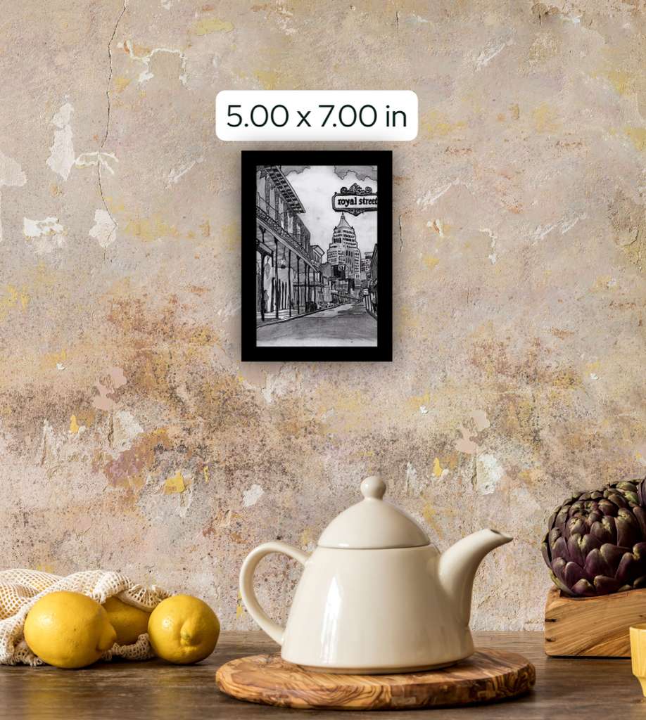 Looking Down Royal Street