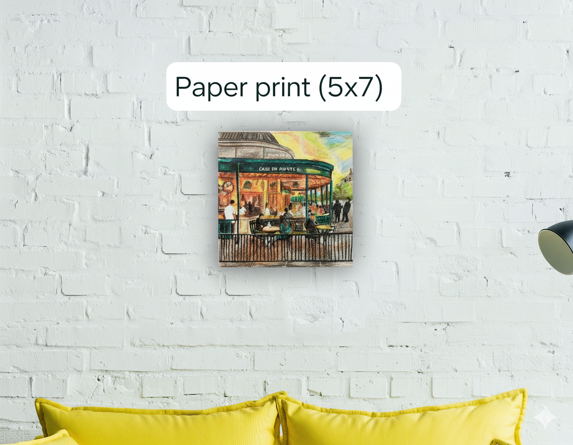 Evening At Cafe Du Monde