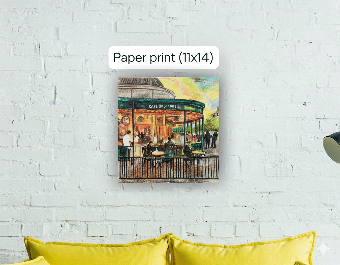 Evening At Cafe Du Monde