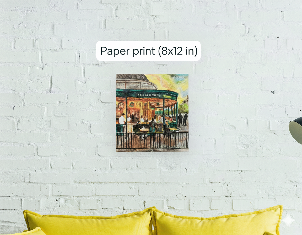 Evening At Cafe Du Monde