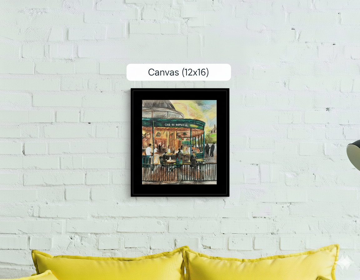 Evening At Cafe Du Monde