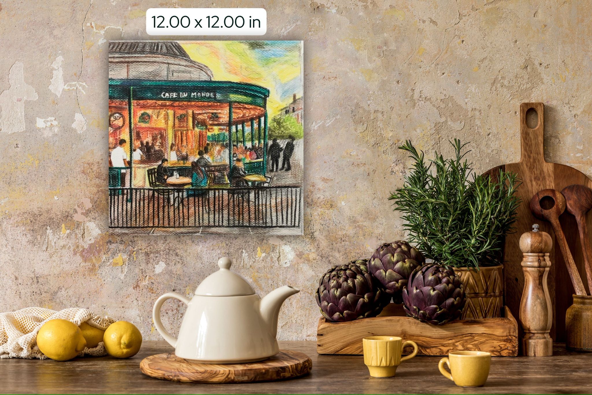 Evening At Cafe Du Monde