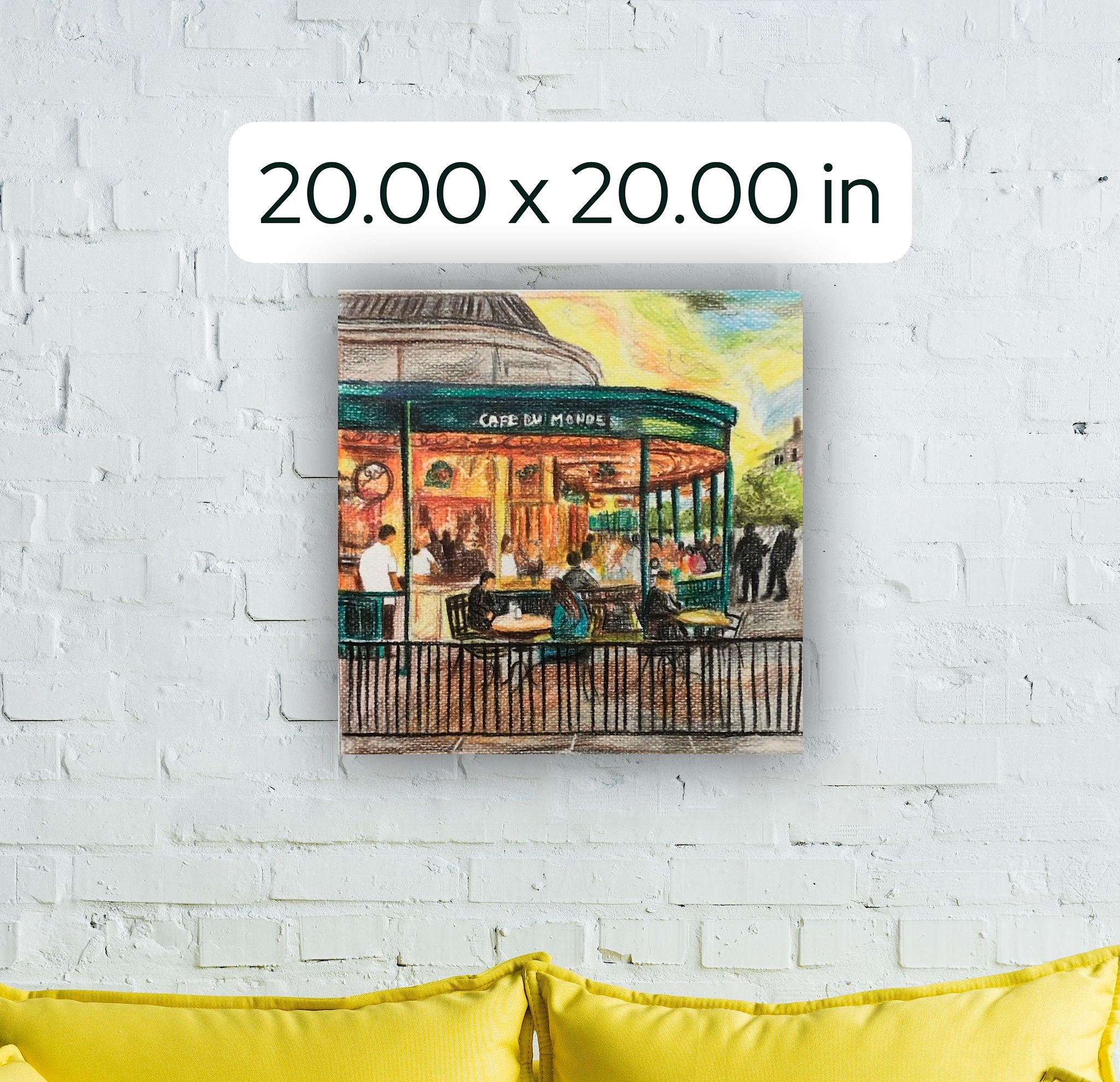 Evening At Cafe Du Monde