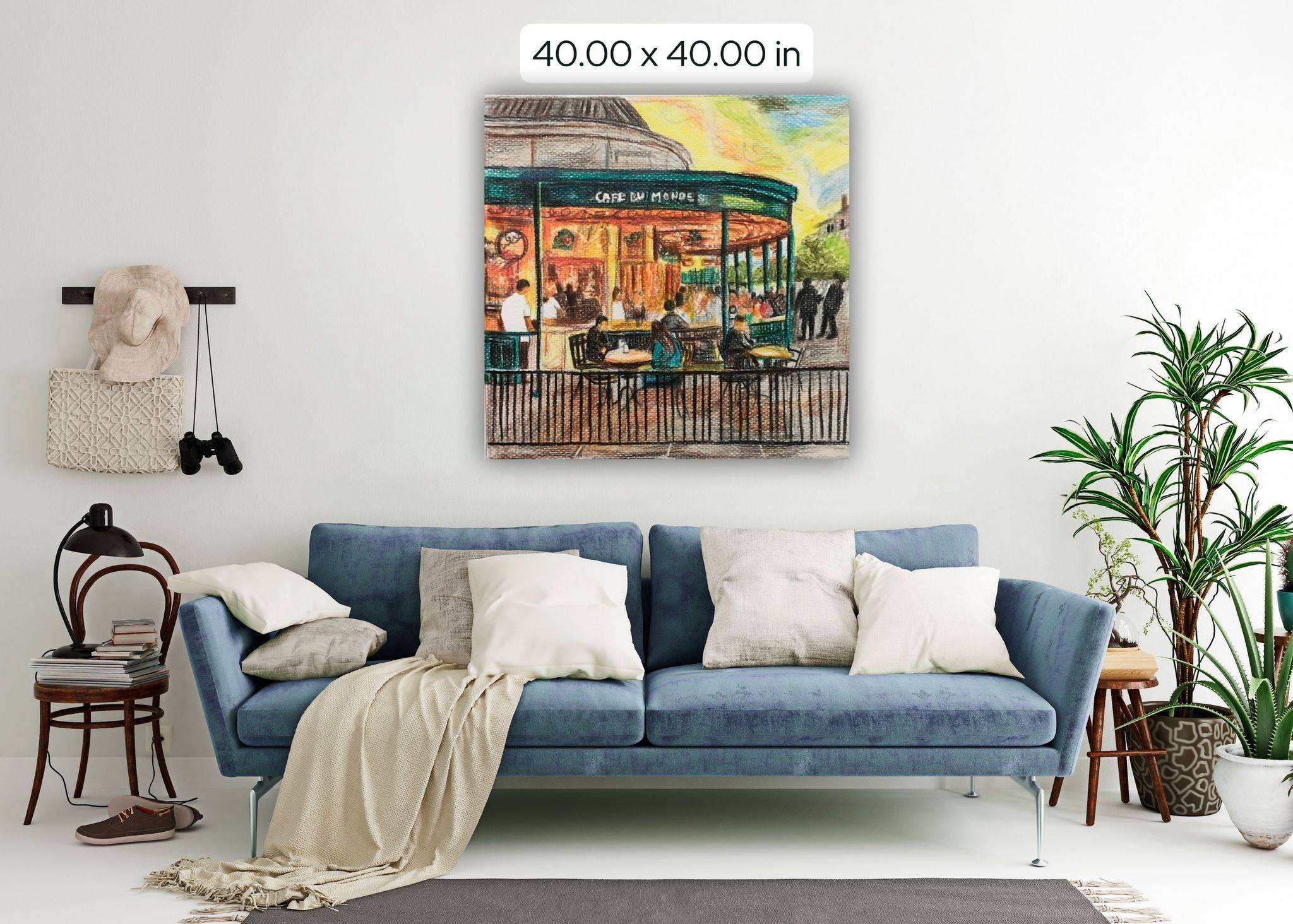 Evening At Cafe Du Monde