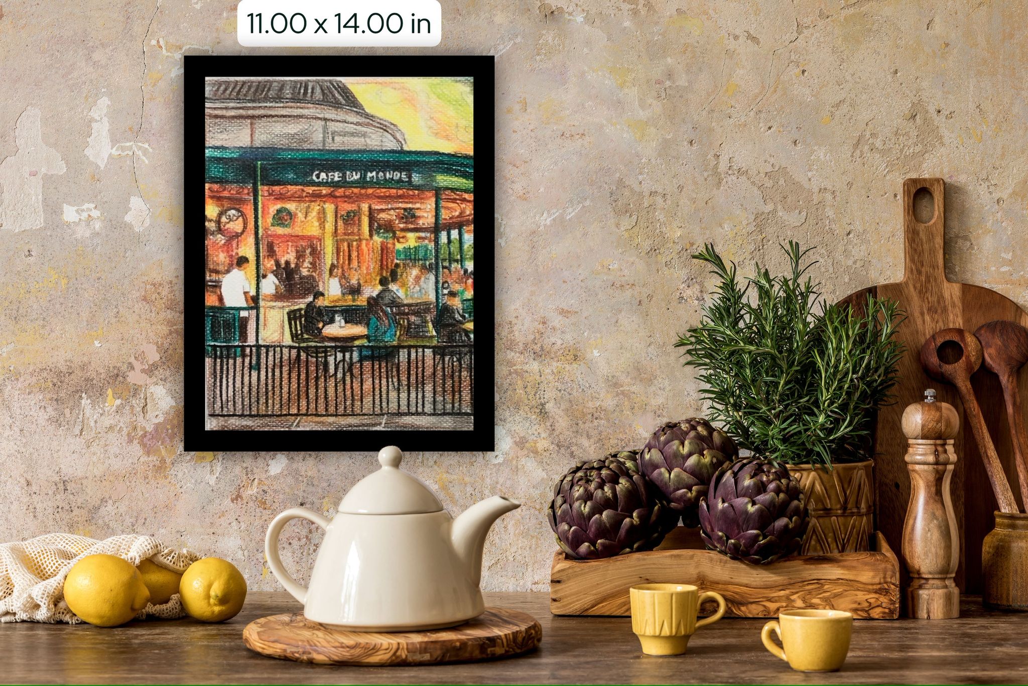 Evening At Cafe Du Monde