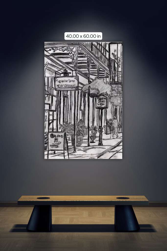 Magazine Street in New Orleans.