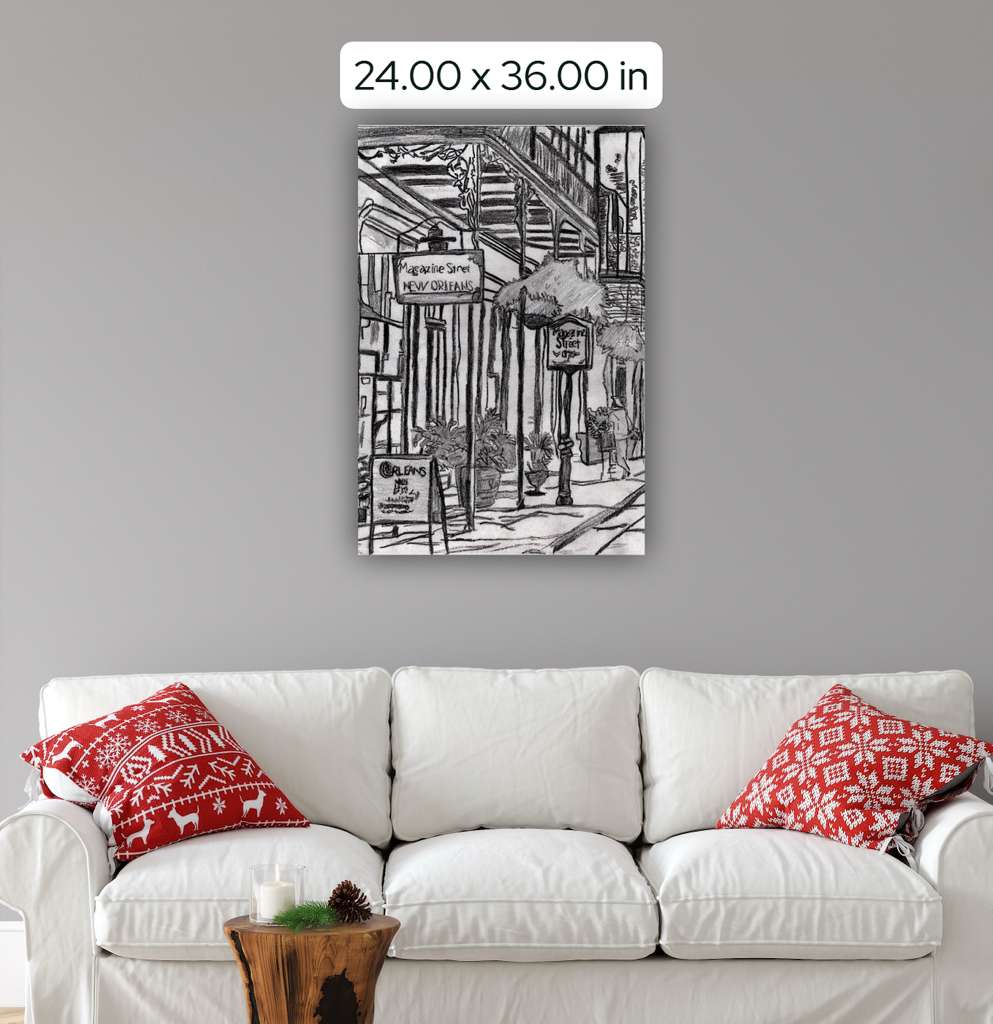 Magazine Street in New Orleans.