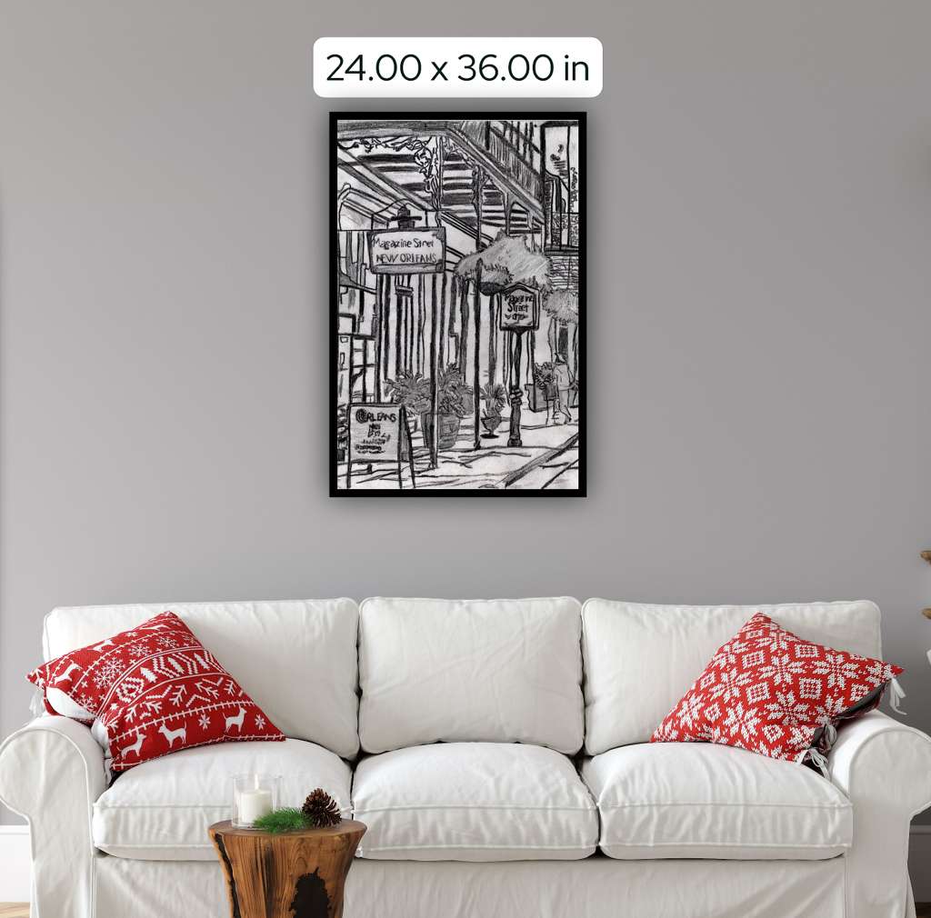 Magazine Street in New Orleans.