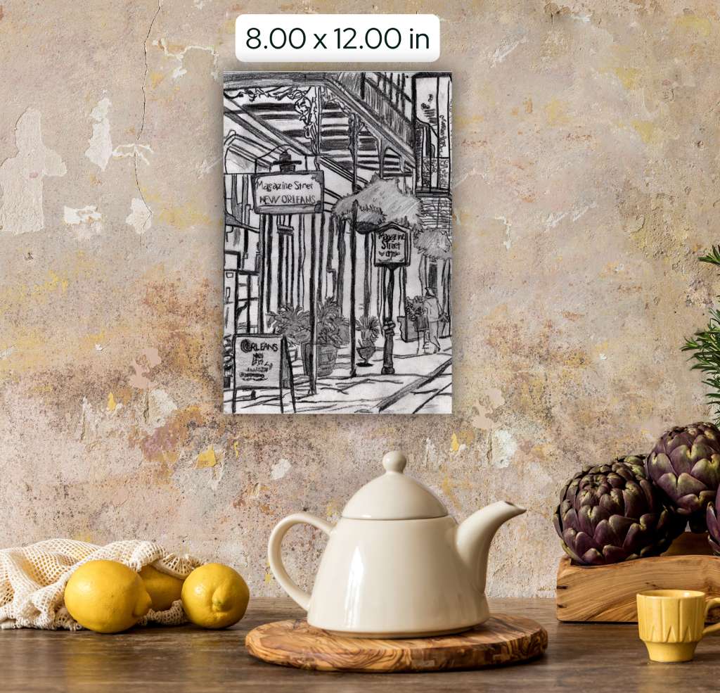 Magazine Street in New Orleans.