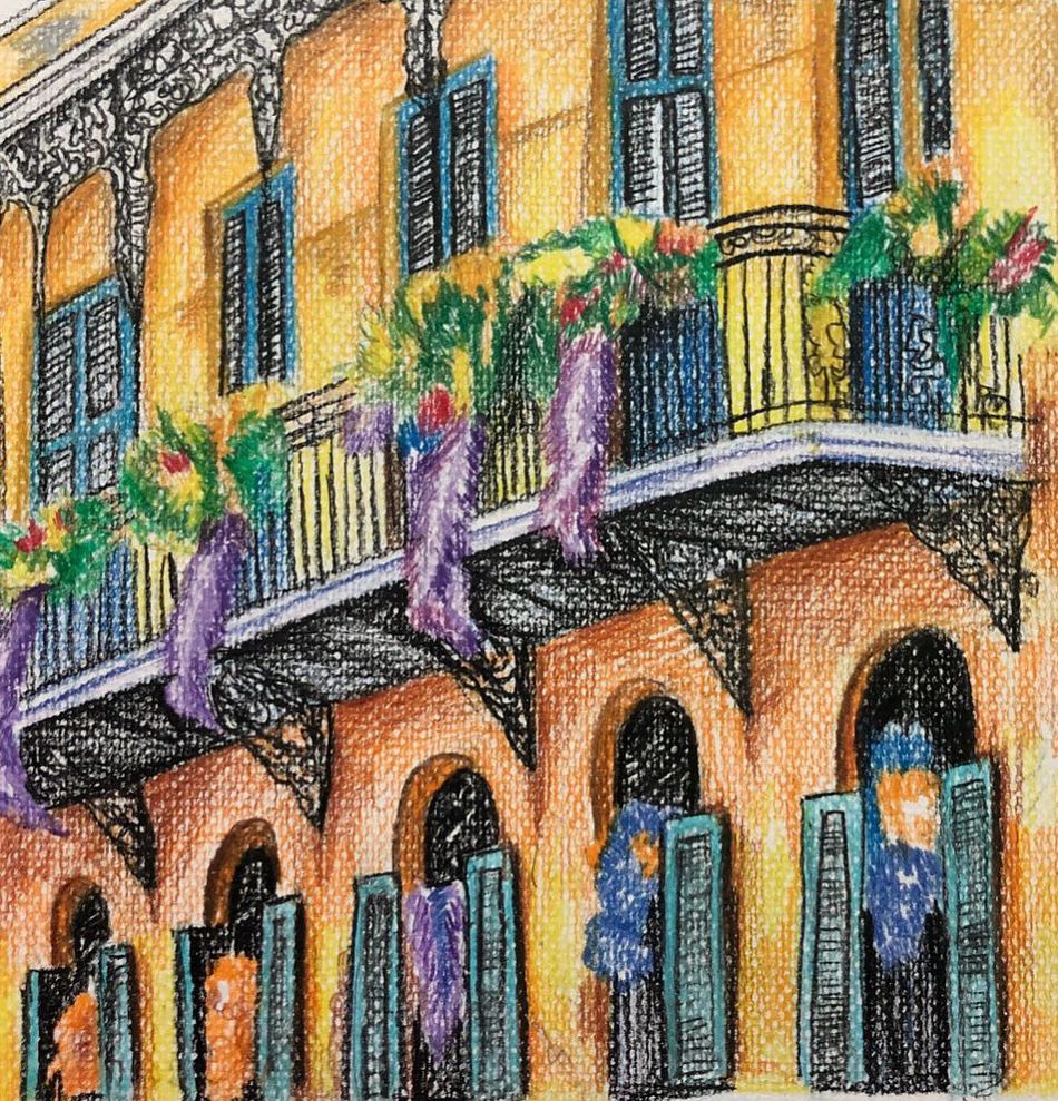 Beads & Balconies on Royal Street