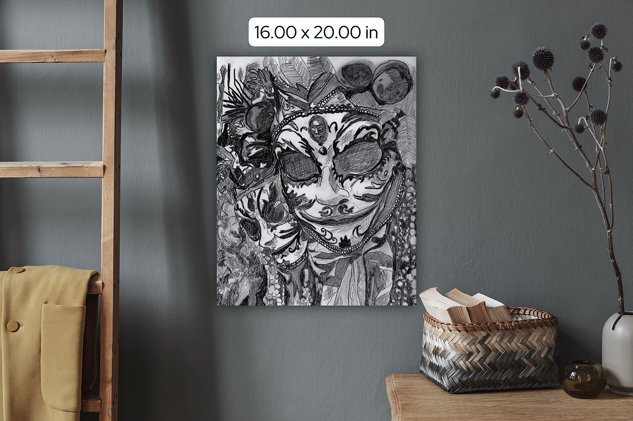 Venetian masquerade mask