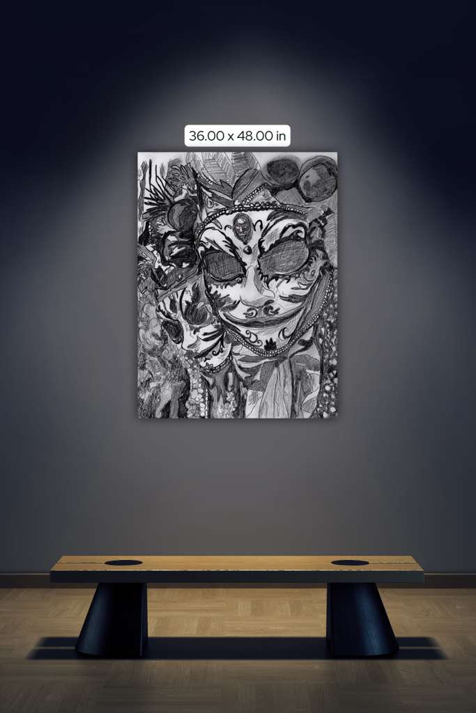 Venetian masquerade mask