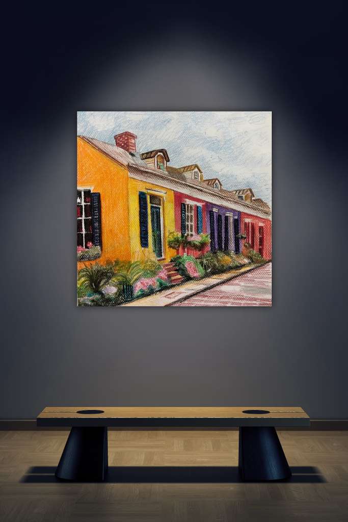 Rainbow Row in Charleston