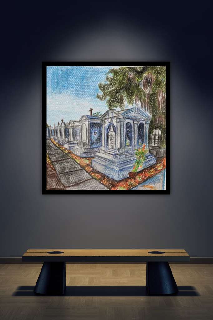 New Orleans cemetery tomb