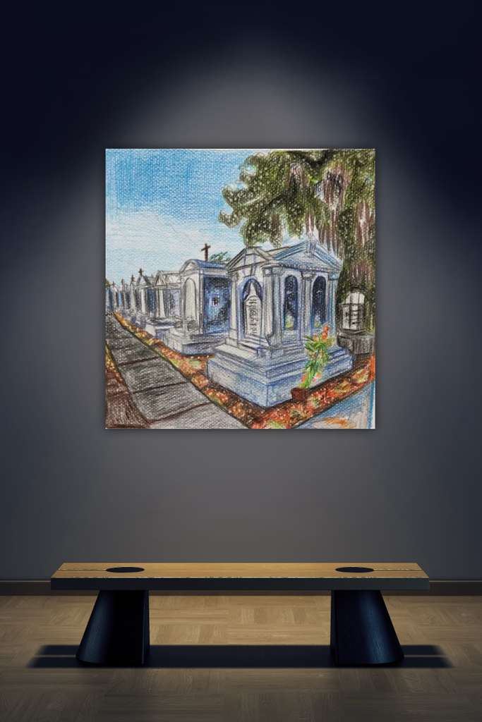 New Orleans cemetery tomb