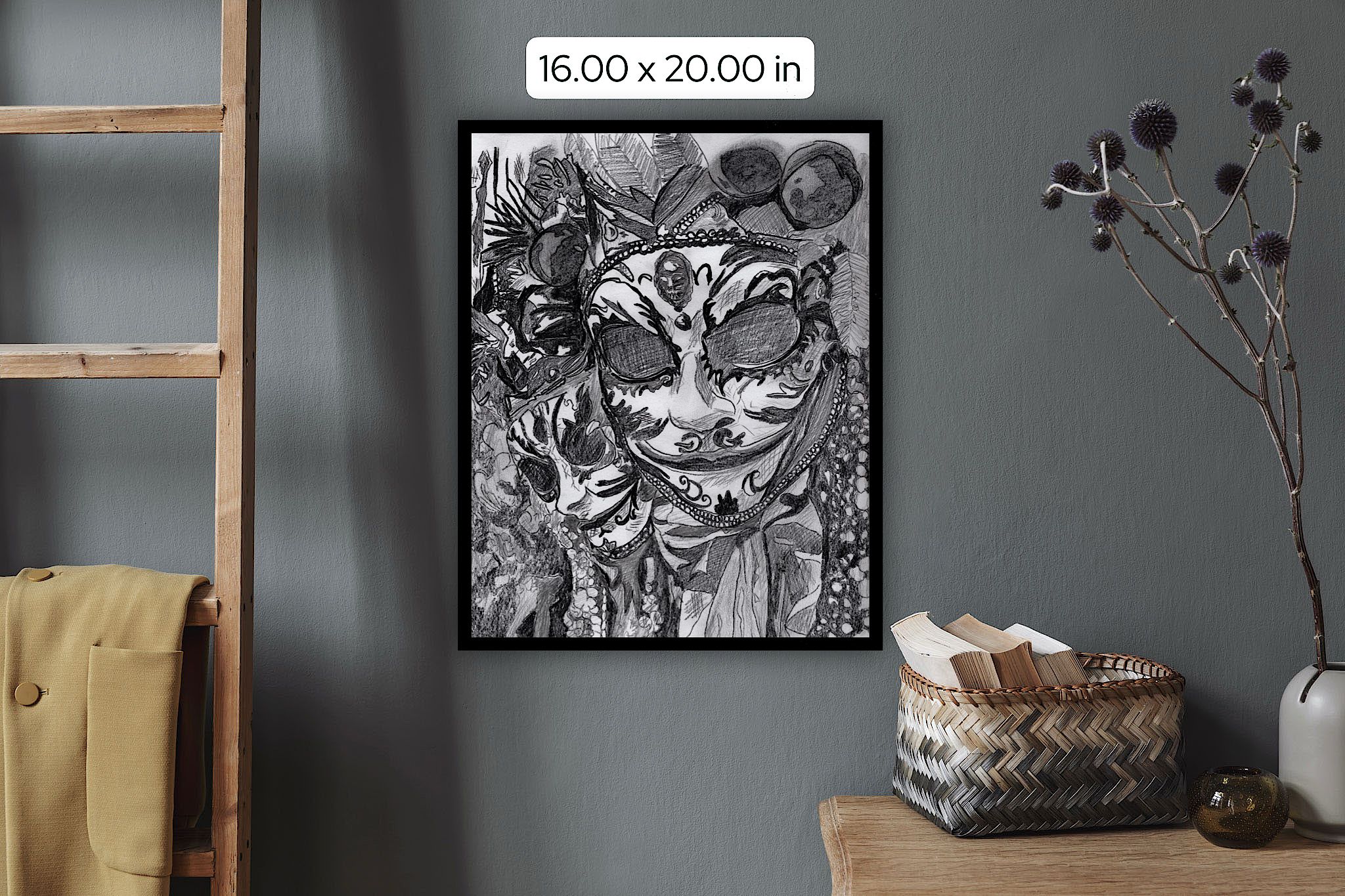 Venetian masquerade mask