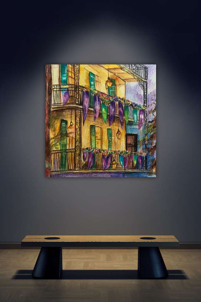 Bourbon Street in Bloom