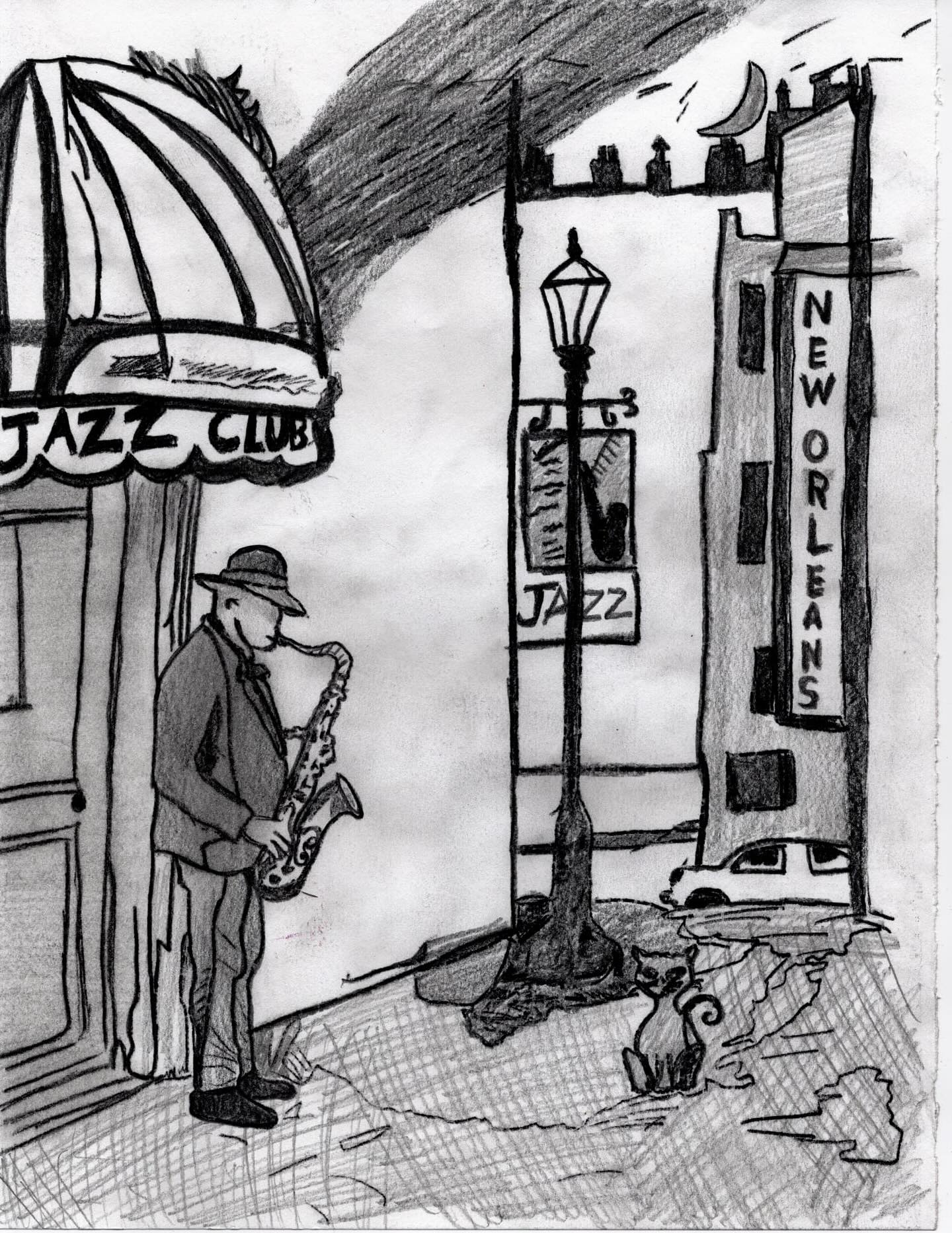 Midnight Jazz on Royal Street”