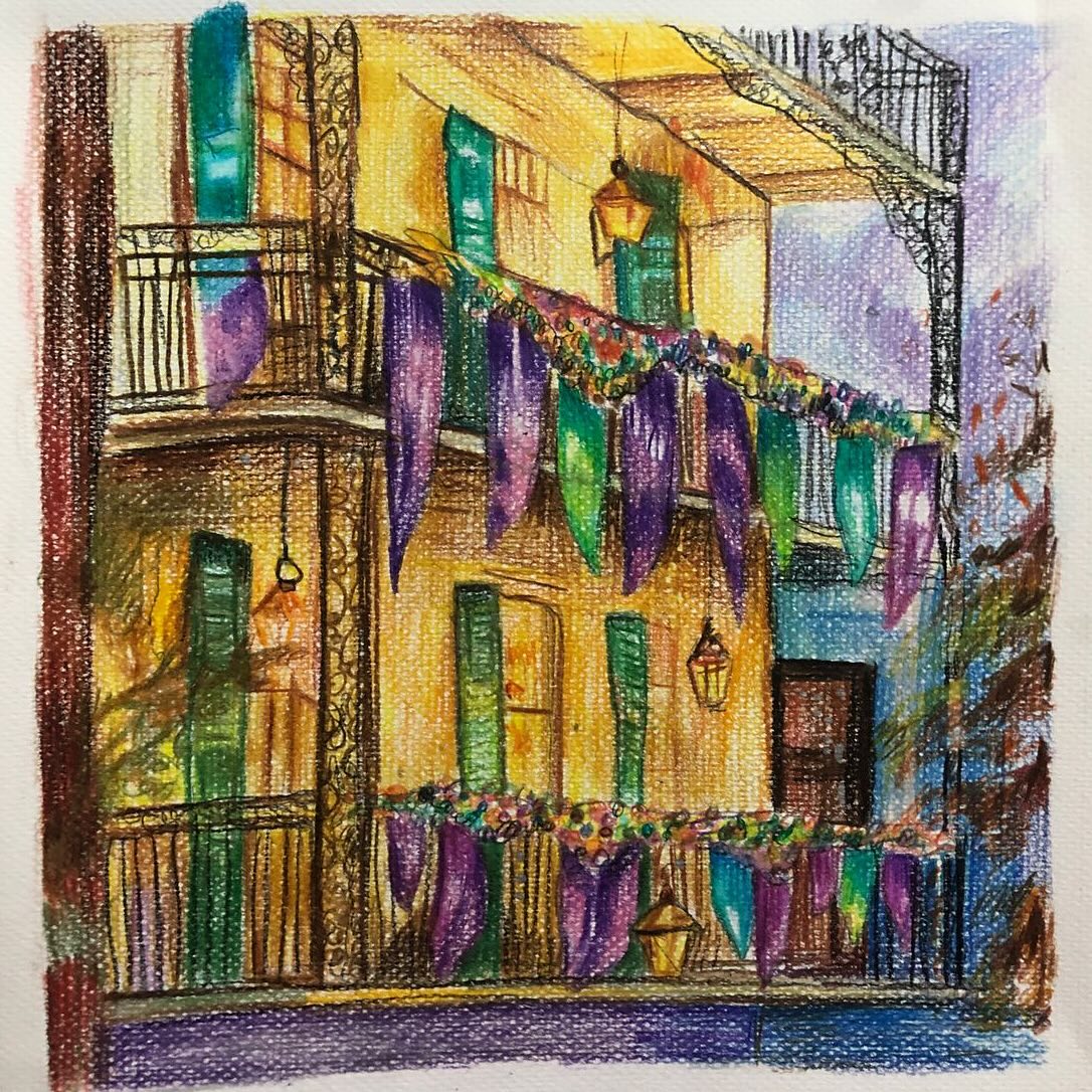 Bourbon Street in Bloom”